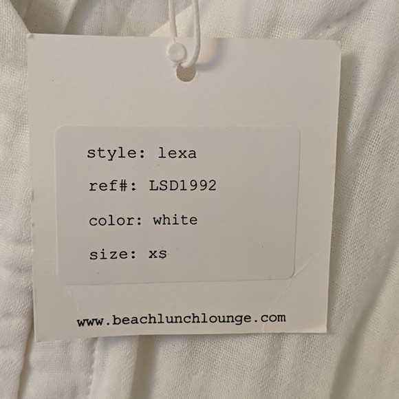 White cotton dress - Picture 5 of 6